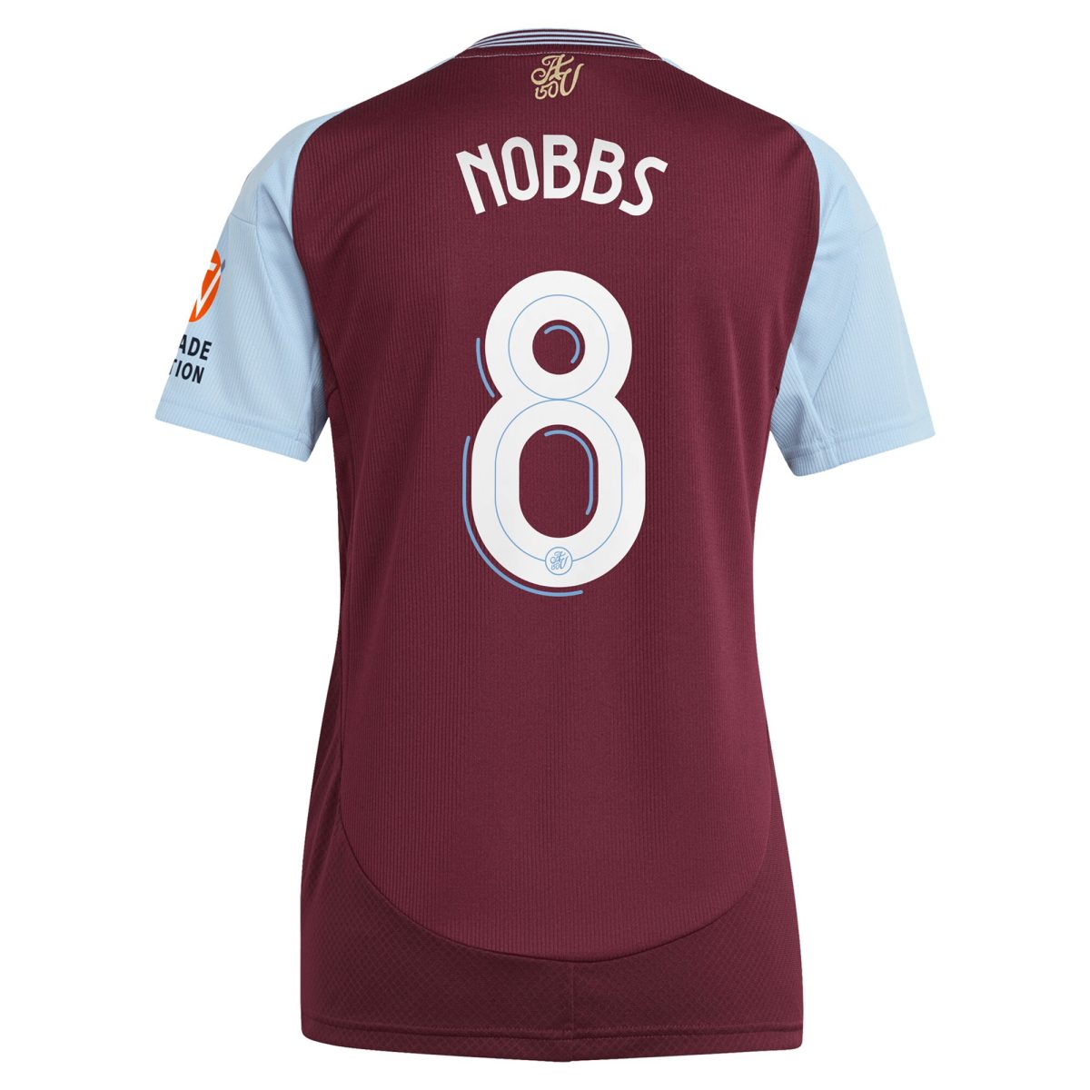 aston villa adidas home shirt 2024-25 – womens with nobbs 8 cup printing Collection | Official Aston Villa Shirts