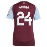 aston villa adidas home shirt 2024-25 – womens with onana 24 cup printing Collection | Official Aston Villa Shirts