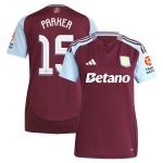 aston villa adidas home shirt 2024-25 – womens with parker 15 cup printing Collection | Official Aston Villa Shirts
