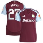 aston villa adidas home shirt 2024-25 – womens with rogers 27 cup printing Collection | Official Aston Villa Shirts