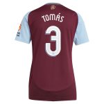 aston villa adidas home shirt 2024-25 – womens with tomás 3 cup printing Collection | Official Aston Villa Shirts