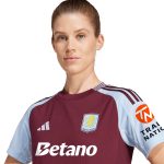 aston villa adidas home shirt 2024-25 – womens Collection | Official Aston Villa Shirts