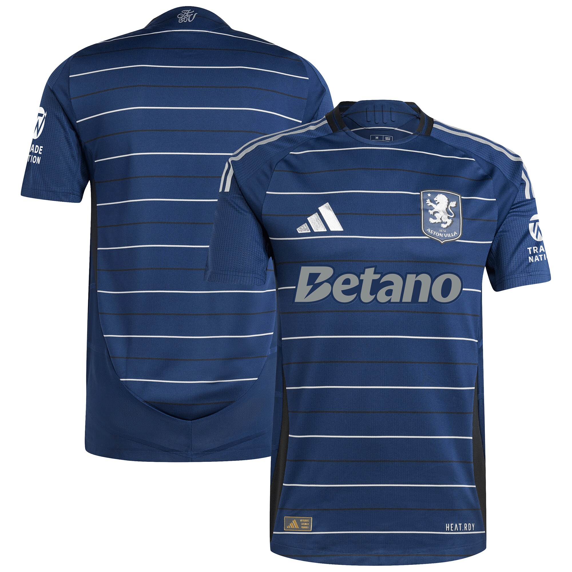 aston villa adidas third authentic shirt 2024-25 with custom printing Collection | Official Aston Villa Shirts
