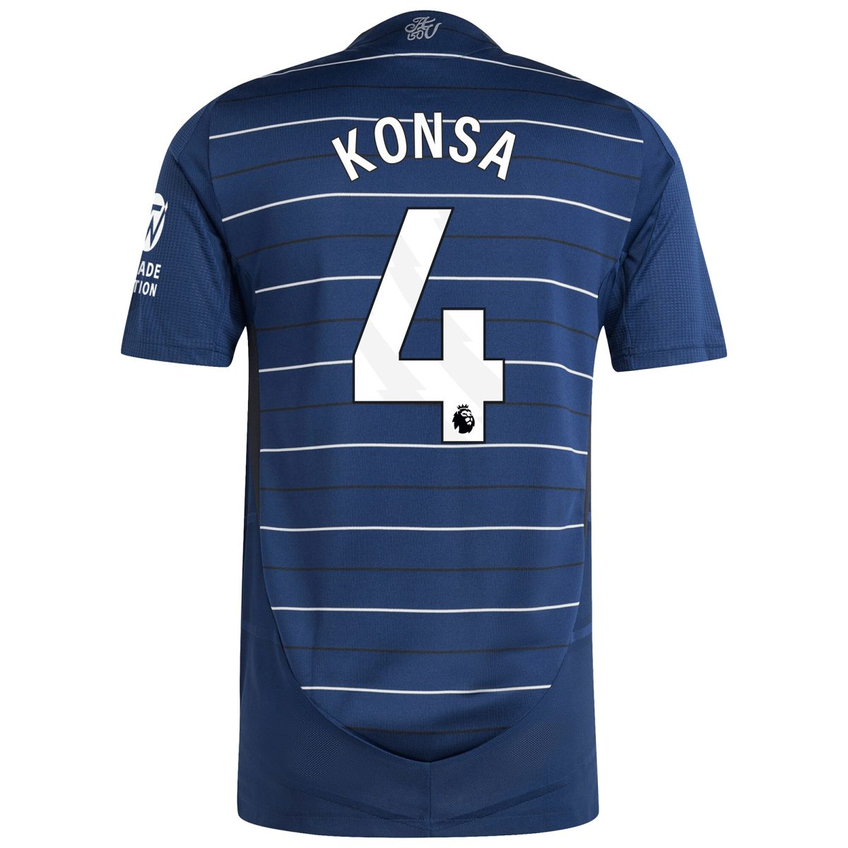 aston villa adidas third authentic shirt 2024-25 with konsa 4 printing Collection | Official Aston Villa Shirts