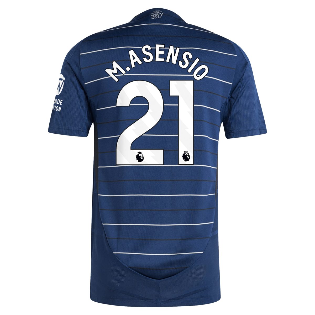 aston villa adidas third authentic shirt 2024-25 with m.asensio 21 printing Collection | Official Aston Villa Shirts