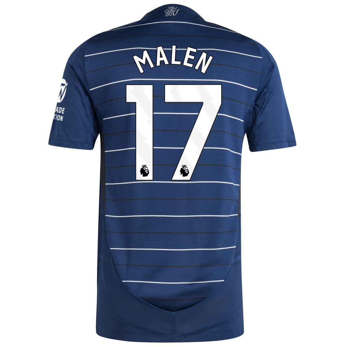 aston villa adidas third authentic shirt 2024-25 with malen 17 printing Collection | Official Aston Villa Shirts