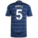 aston villa adidas third authentic shirt 2024-25 with mings 5 printing Collection | Official Aston Villa Shirts