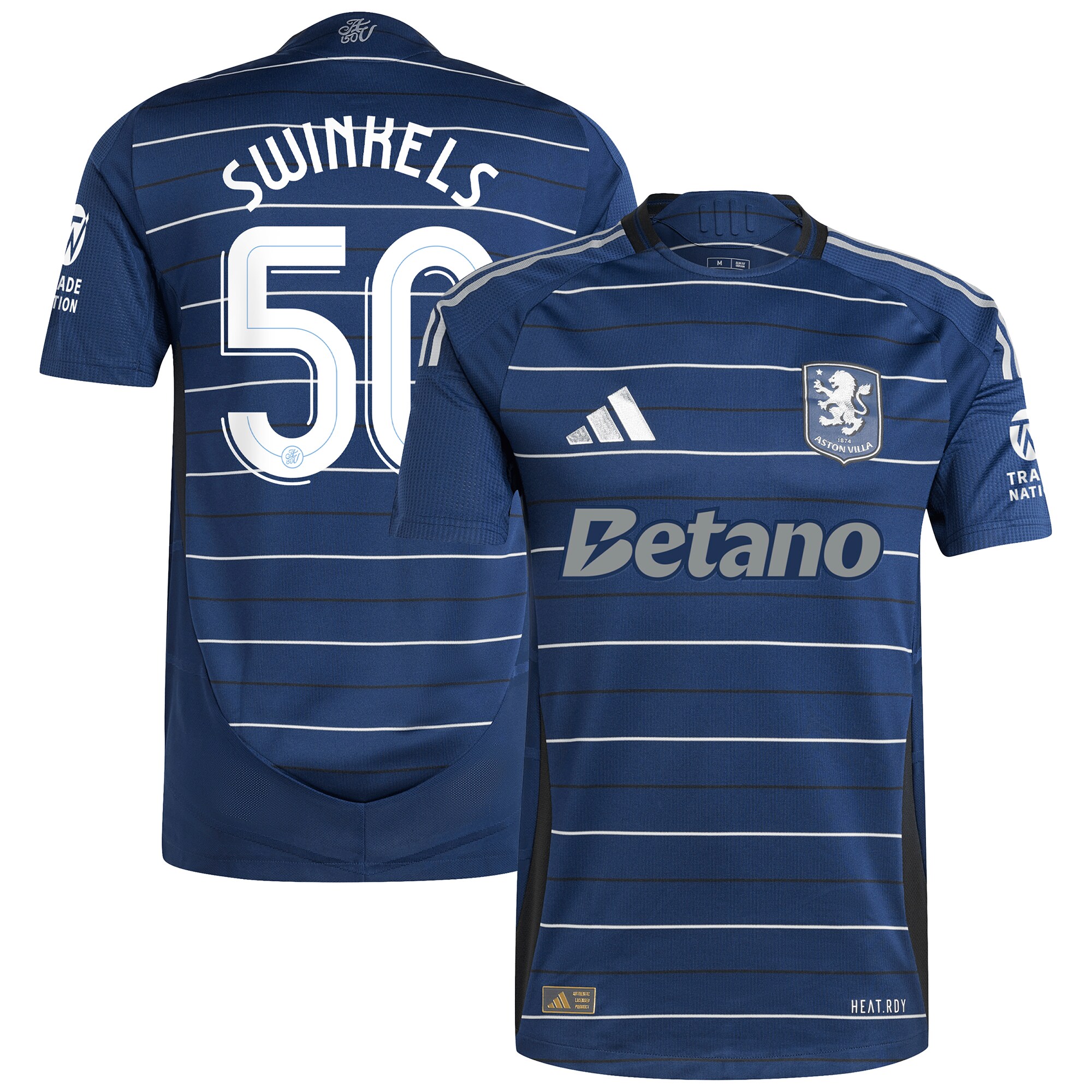 aston villa adidas third authentic shirt 2024-25 with swinkels 50 cup printing Collection | Official Aston Villa Shirts