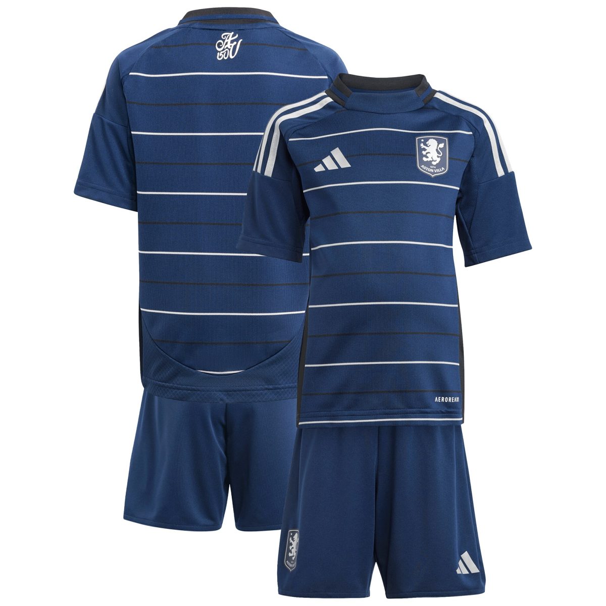 aston villa adidas third mini kit 2024-25 Collection | Official Aston Villa Shirts