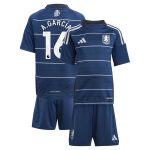 aston villa adidas third minikit 2024-25 with a.garcía 16 printing Collection | Official Aston Villa Shirts