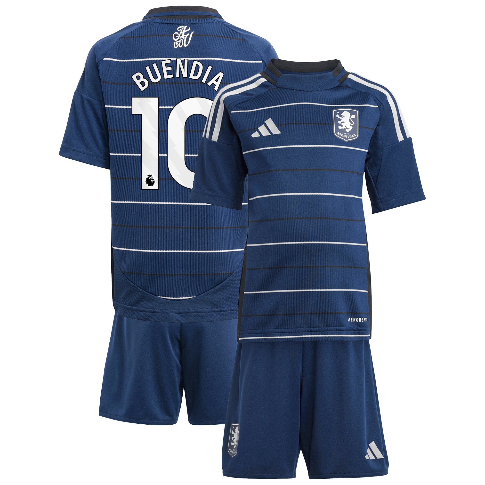 aston villa adidas third minikit 2024-25 with buendia 10 printing Collection | Official Aston Villa Shirts