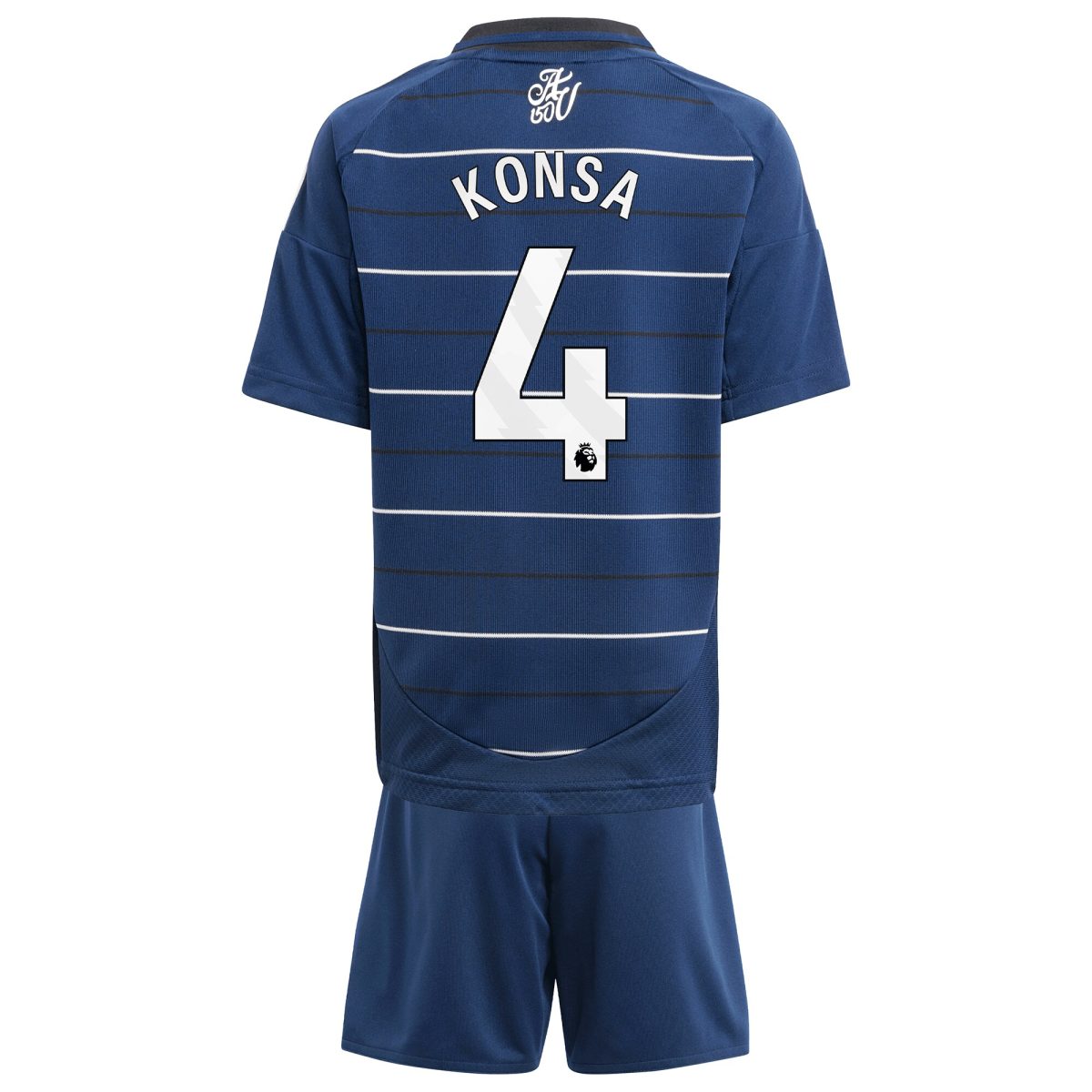 aston villa adidas third minikit 2024-25 with konsa 4 printing Collection | Official Aston Villa Shirts