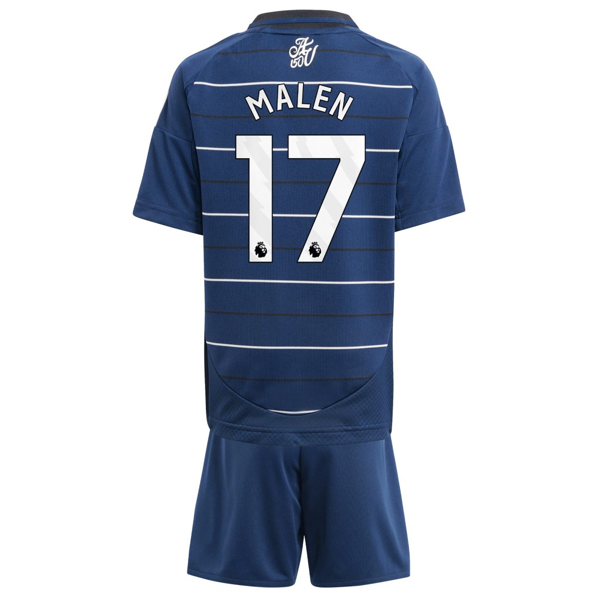 aston villa adidas third minikit 2024-25 with malen 17 printing Collection | Official Aston Villa Shirts