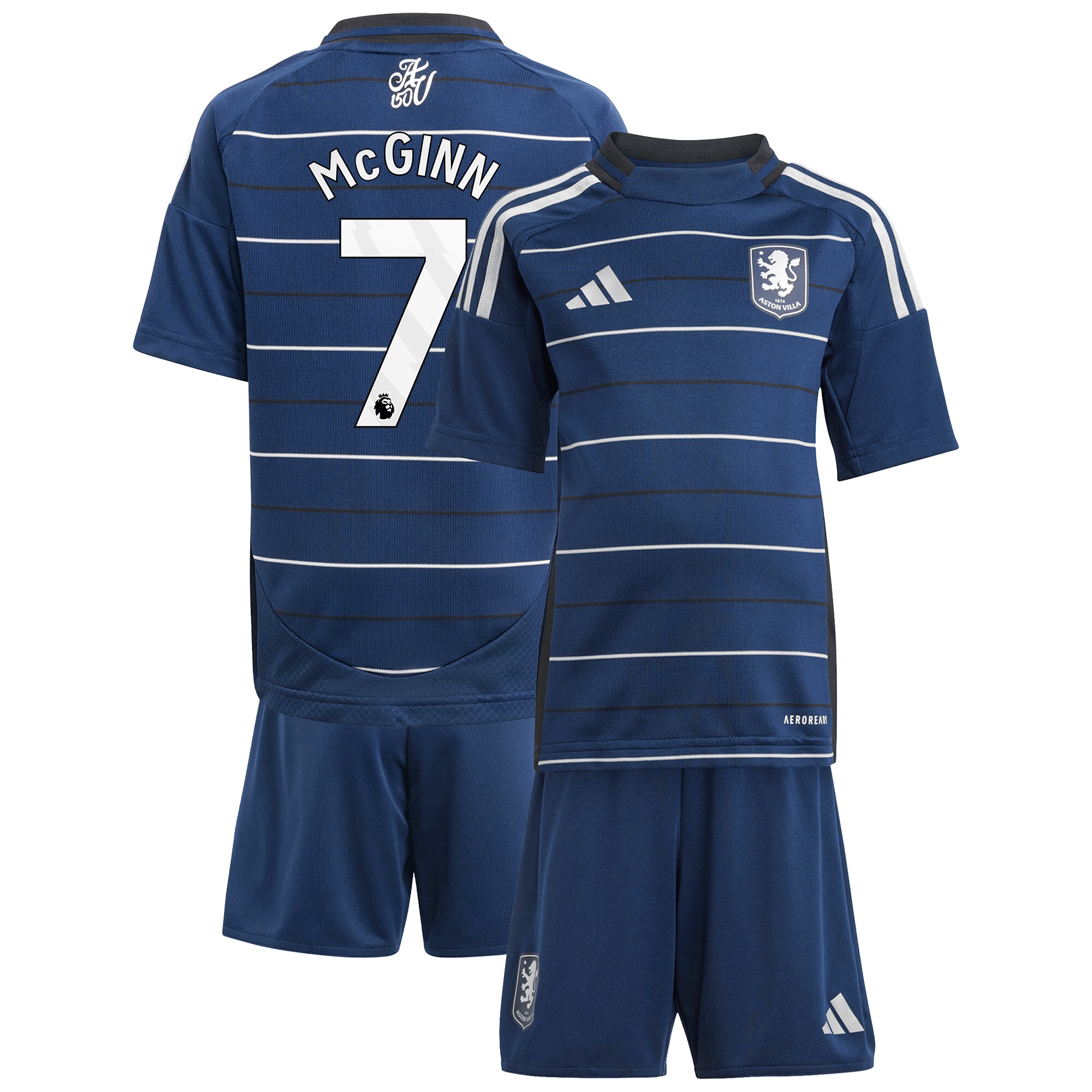 aston villa adidas third minikit 2024-25 with mcginn 7 printing Collection | Official Aston Villa Shirts