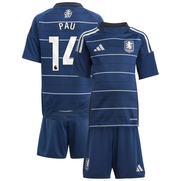 aston villa adidas third minikit 2024-25 with pau 14 printing Collection | Official Aston Villa Shirts