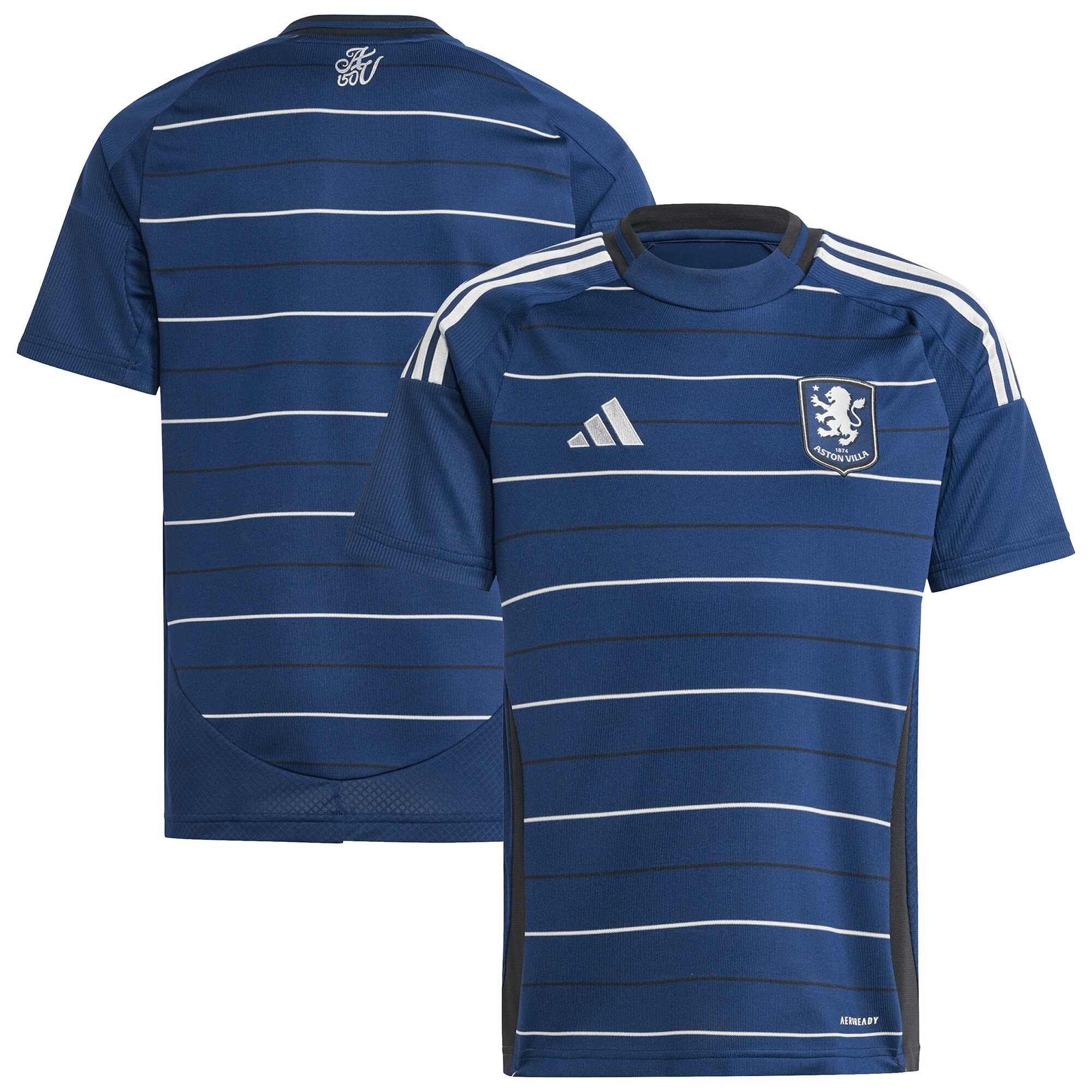 aston villa adidas third shirt 2024-25 – kids with custom printing Collection | Official Aston Villa Shirts