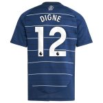 aston villa adidas third shirt 2024-25 – kids with digne 12 printing Collection | Official Aston Villa Shirts