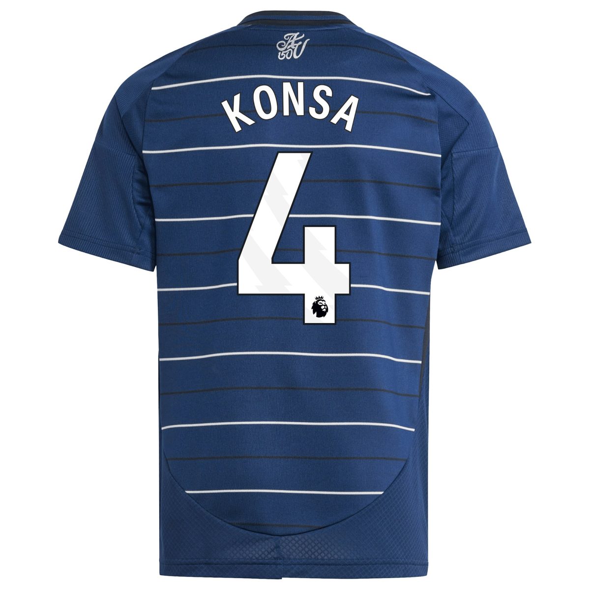 aston villa adidas third shirt 2024-25 – kids with konsa 4 printing Collection | Official Aston Villa Shirts