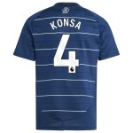 aston villa adidas third shirt 2024-25 – kids with konsa 4 printing Collection | Official Aston Villa Shirts