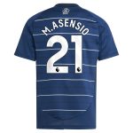 aston villa adidas third shirt 2024-25 – kids with m.asensio 21 printing Collection | Official Aston Villa Shirts