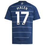 aston villa adidas third shirt 2024-25 – kids with malen 17 printing Collection | Official Aston Villa Shirts