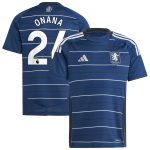 aston villa adidas third shirt 2024-25 – kids with onana 24 printing Collection | Official Aston Villa Shirts