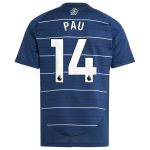 aston villa adidas third shirt 2024-25 – kids with pau 14 printing Collection | Official Aston Villa Shirts