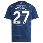aston villa adidas third shirt 2024-25 – kids with rogers 27 printing Collection | Official Aston Villa Shirts