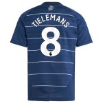 aston villa adidas third shirt 2024-25 – kids with tielemans 8 printing Collection | Official Aston Villa Shirts