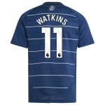 aston villa adidas third shirt 2024-25 – kids with watkins 11 printing Collection | Official Aston Villa Shirts