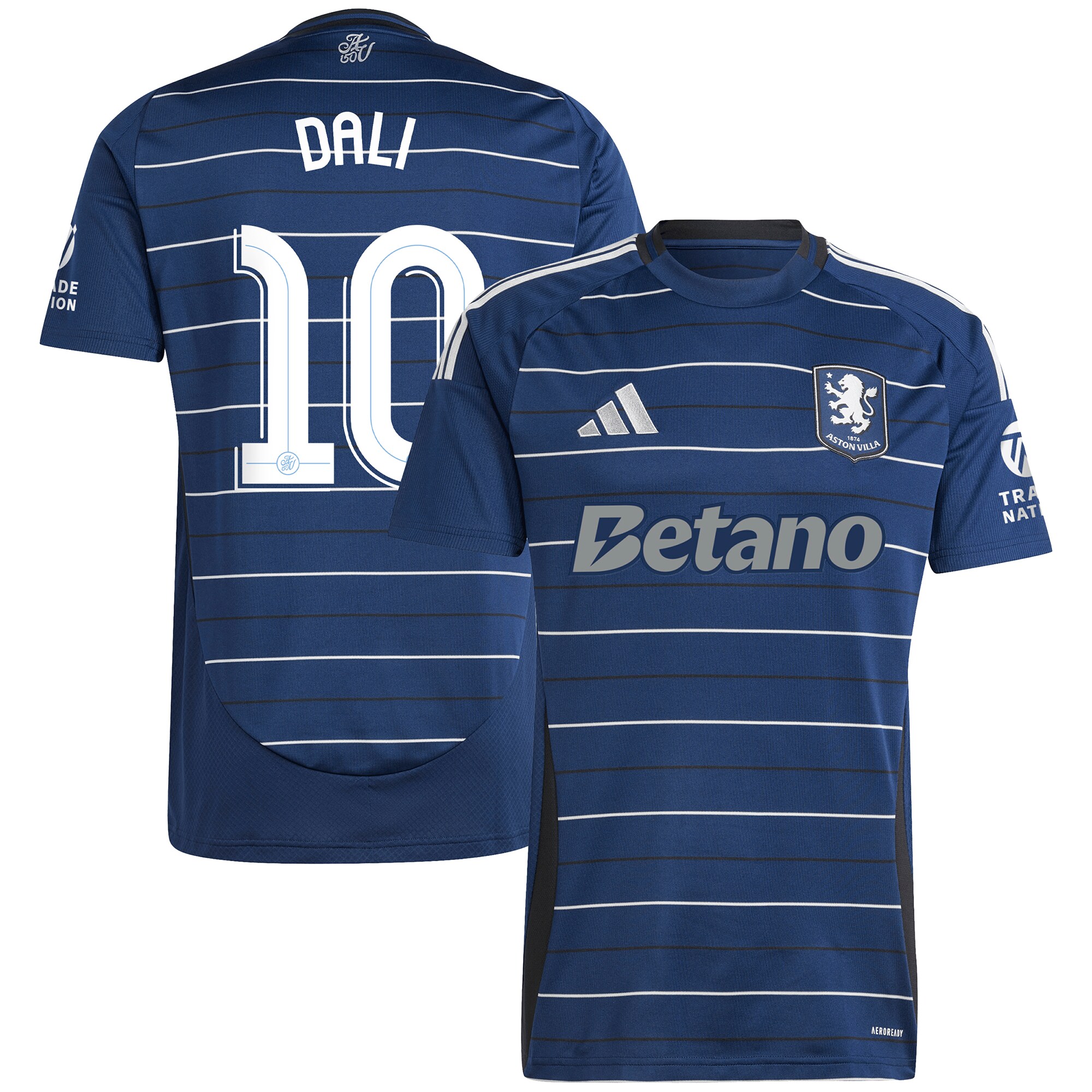 aston villa adidas third shirt 2024-25 with dali 10 cup printing Collection | Official Aston Villa Shirts