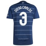 aston villa adidas third shirt 2024-25 with diego carlos 3 cup printing Collection | Official Aston Villa Shirts