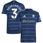 aston villa adidas third shirt 2024-25 with diego carlos 3 printing Collection | Official Aston Villa Shirts