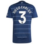 aston villa adidas third shirt 2024-25 with diego carlos 3 printing Collection | Official Aston Villa Shirts