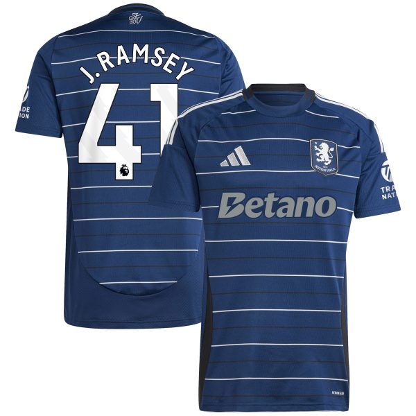 aston villa adidas third shirt 2024-25 with j. ramsey 41 printing Collection | Official Aston Villa Shirts