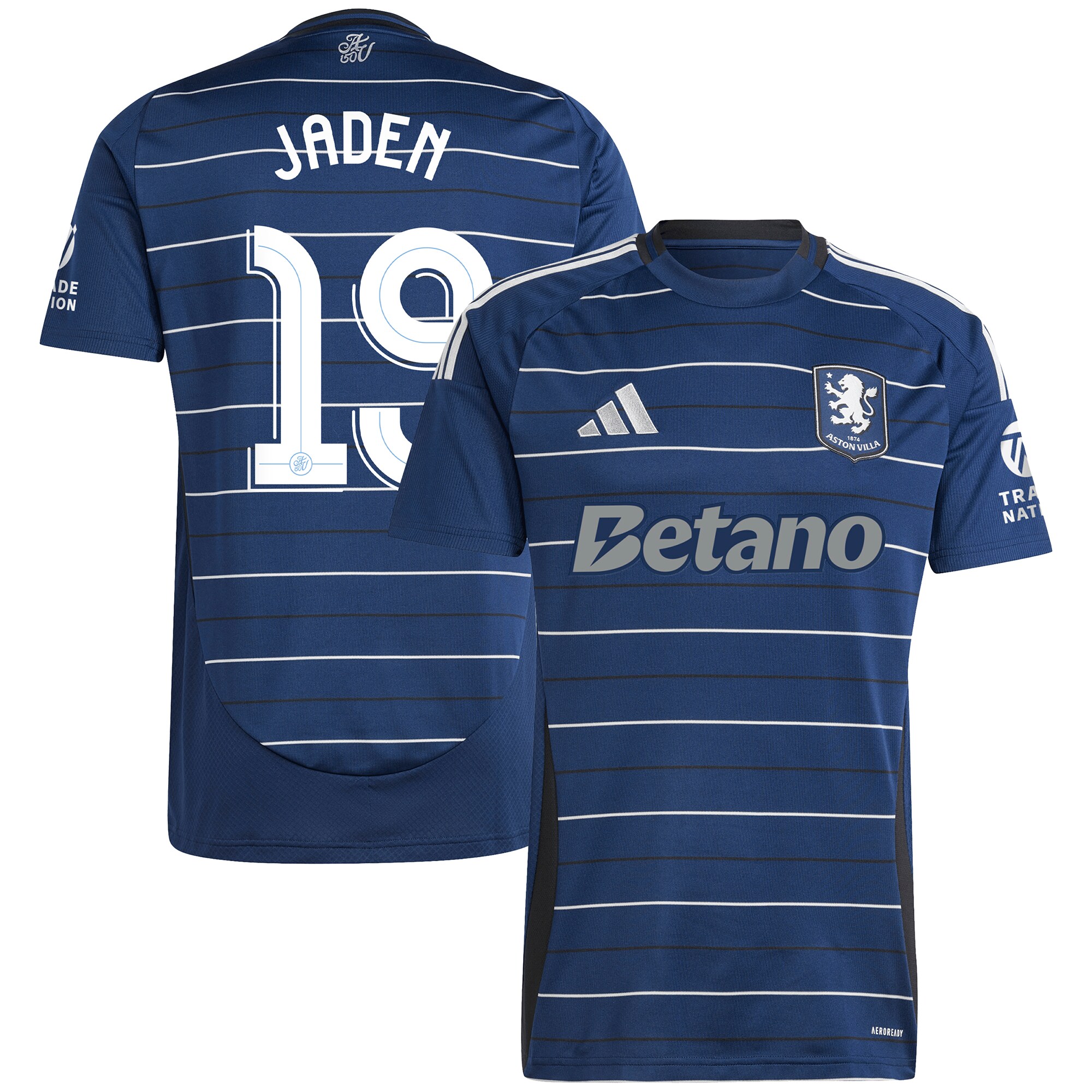 aston villa adidas third shirt 2024-25 with jaden 19 cup printing Collection | Official Aston Villa Shirts