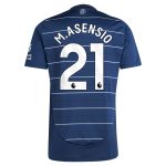 aston villa adidas third shirt 2024-25 with m.asensio 21 printing Collection | Official Aston Villa Shirts