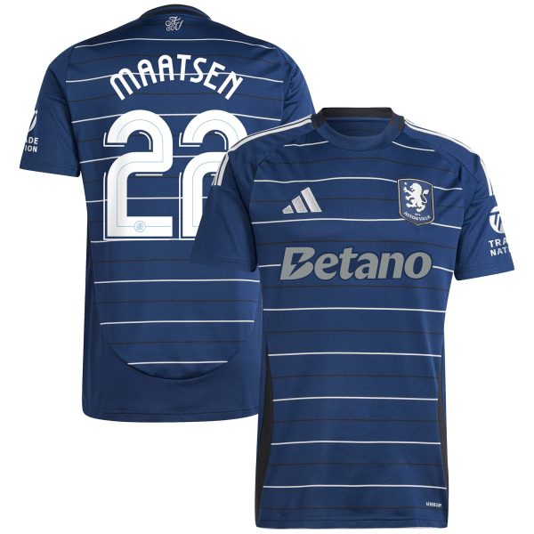 aston villa adidas third shirt 2024-25 with maatsen 22 cup printing Collection | Official Aston Villa Shirts