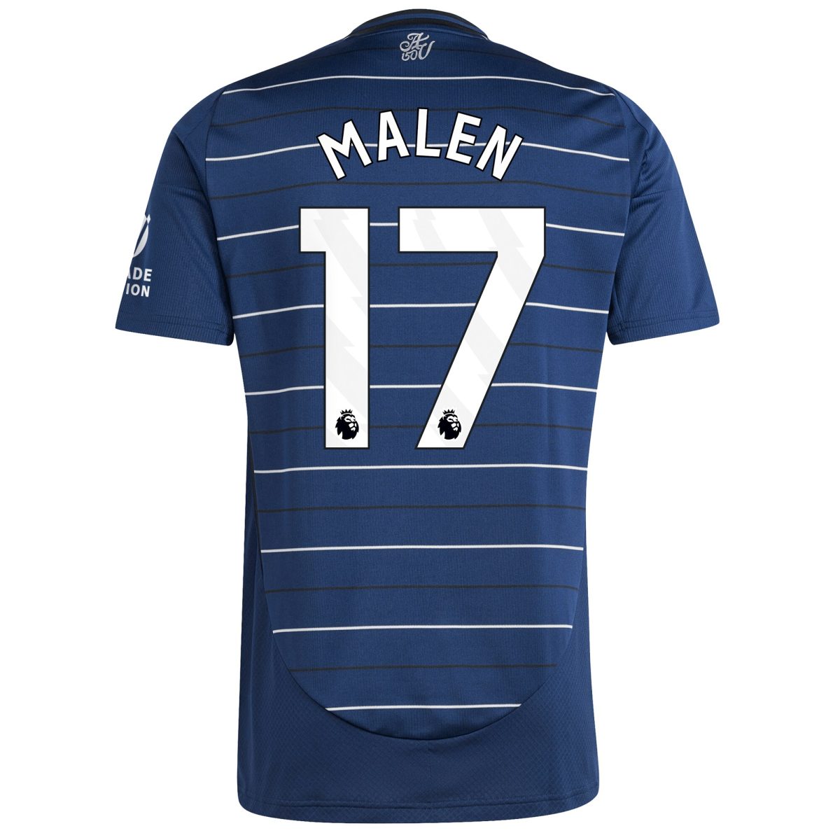 aston villa adidas third shirt 2024-25 with malen 17 printing Collection | Official Aston Villa Shirts