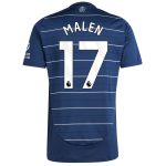 aston villa adidas third shirt 2024-25 with malen 17 printing Collection | Official Aston Villa Shirts