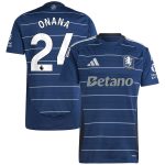 aston villa adidas third shirt 2024-25 with onana 24 printing Collection | Official Aston Villa Shirts