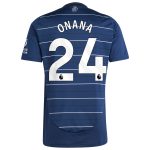 aston villa adidas third shirt 2024-25 with onana 24 printing Collection | Official Aston Villa Shirts