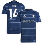 aston villa adidas third shirt 2024-25 with pau 14 printing Collection | Official Aston Villa Shirts