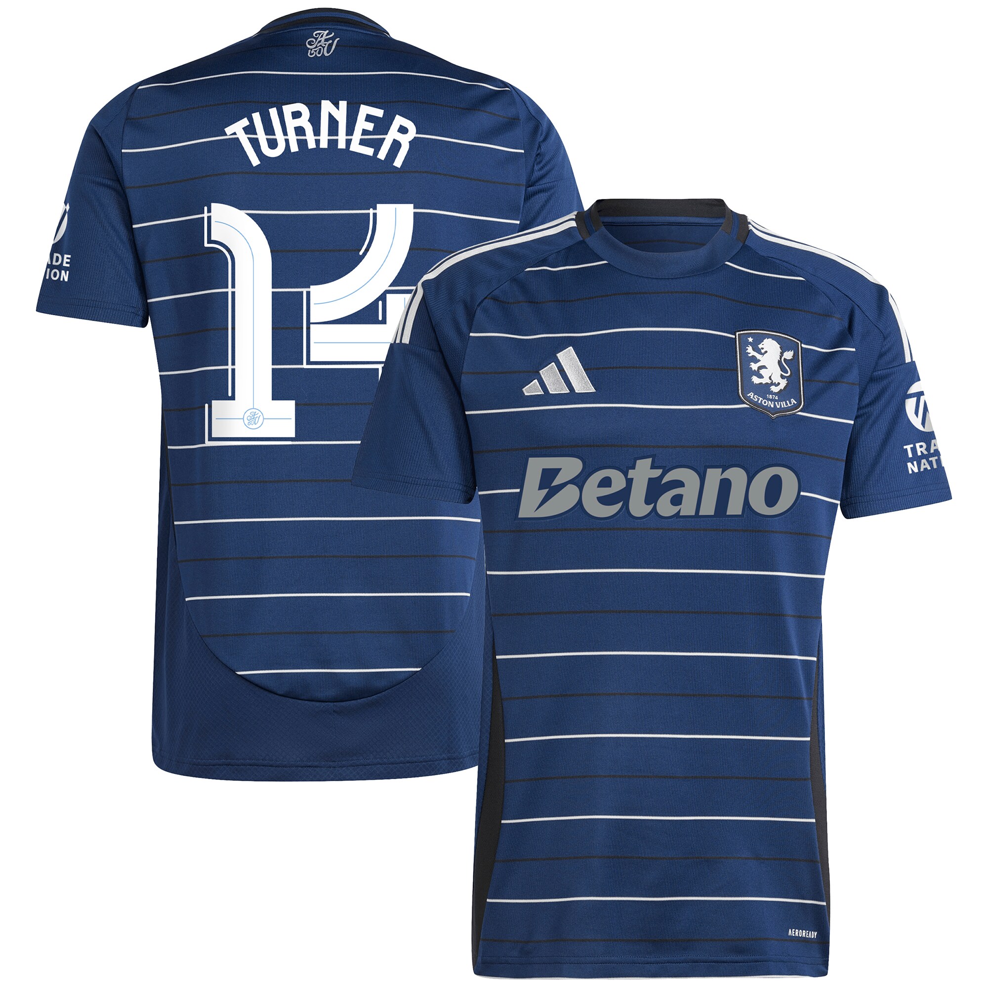 aston villa adidas third shirt 2024-25 with turner 14 cup printing Collection | Official Aston Villa Shirts