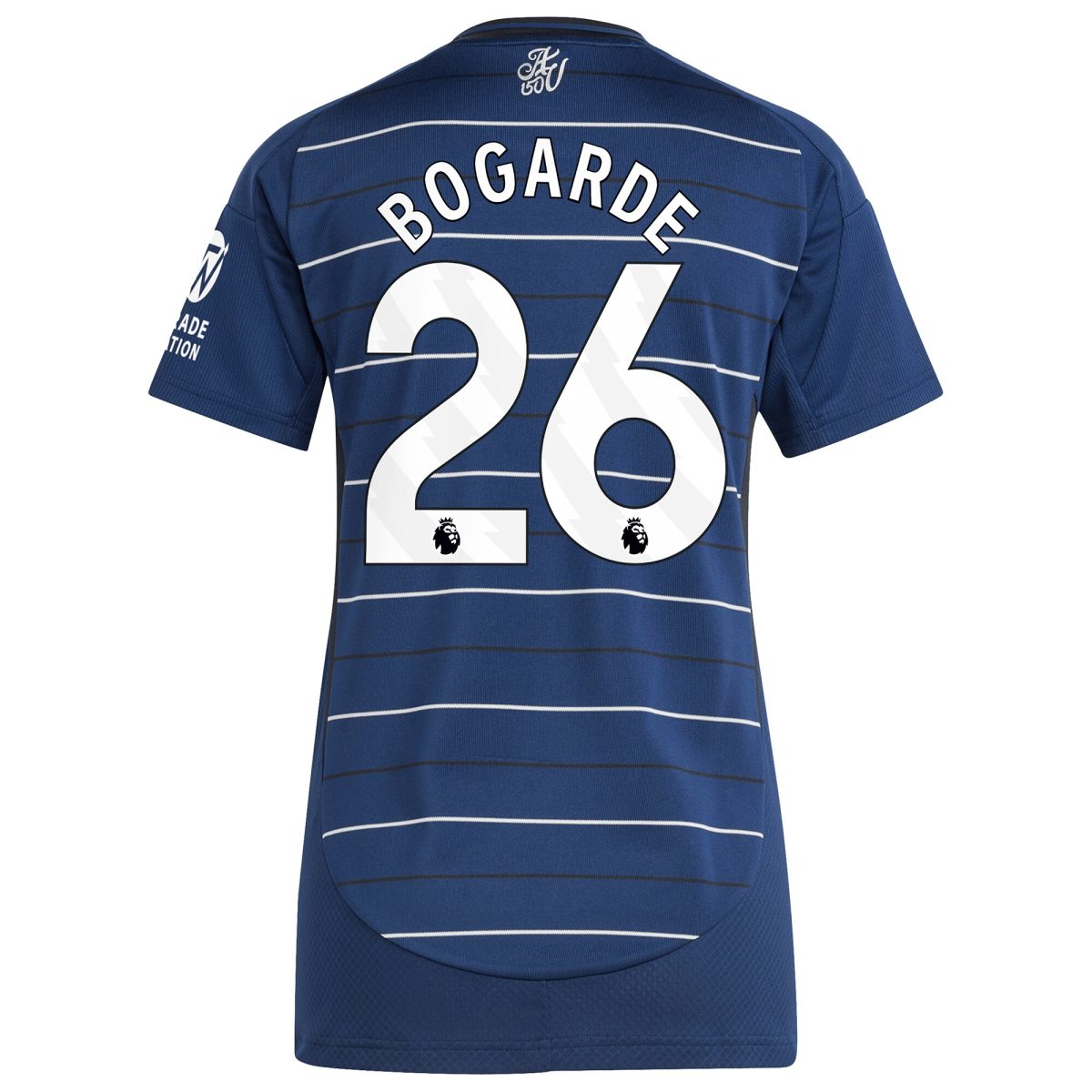 aston villa adidas third shirt 2024-25 – womens with bogarde 26 printing Collection | Official Aston Villa Shirts