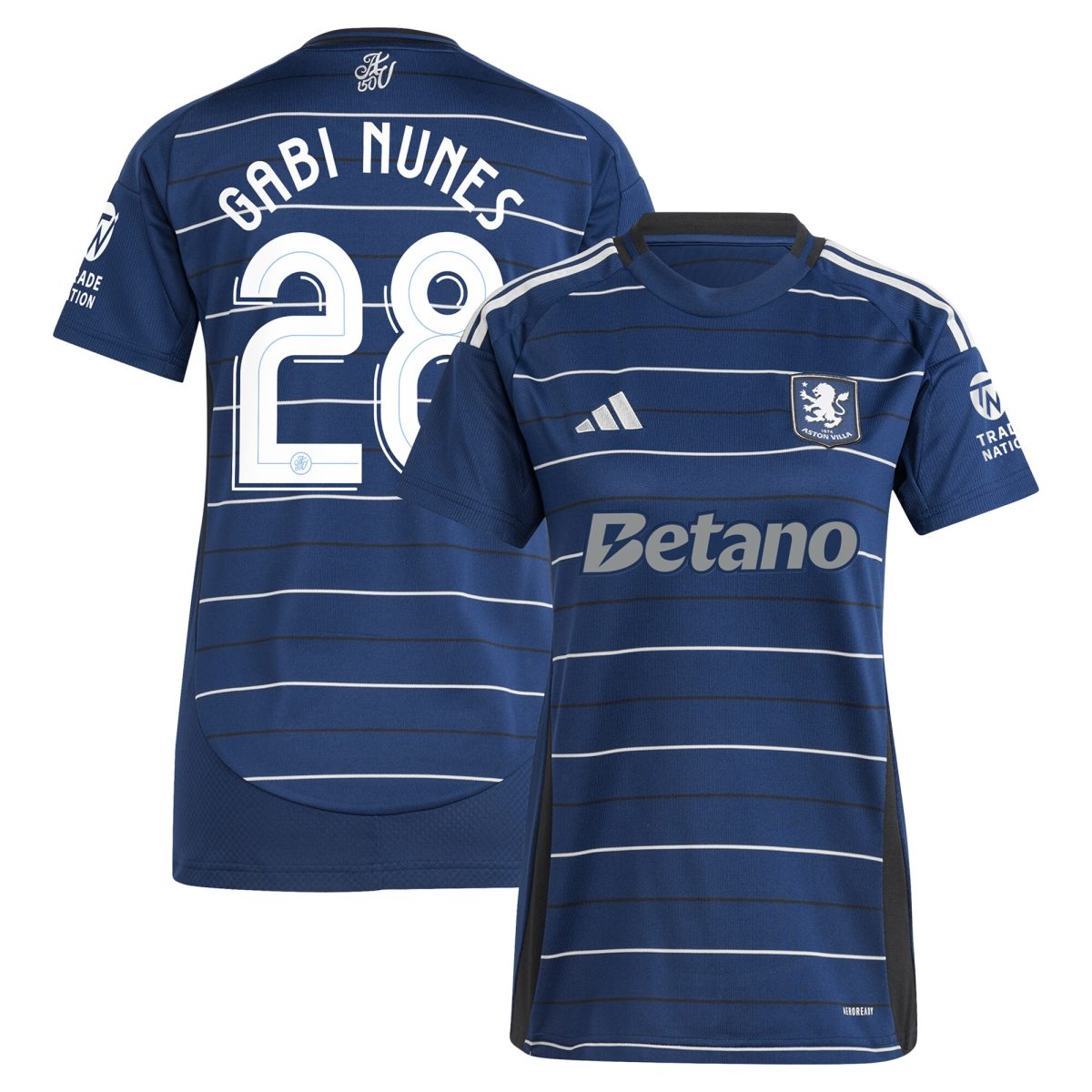 aston villa adidas third shirt 2024-25 – womens with gabi nunes 28 cup printing Collection | Official Aston Villa Shirts
