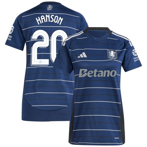 aston villa adidas third shirt 2024-25 – womens with hanson 20 cup printing Collection | Official Aston Villa Shirts
