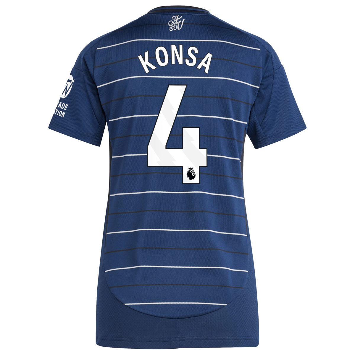 aston villa adidas third shirt 2024-25 – womens with konsa 4 printing Collection | Official Aston Villa Shirts