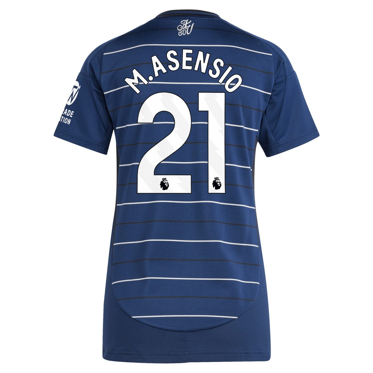 aston villa adidas third shirt 2024-25 – womens with m.asensio 21 printing Collection | Official Aston Villa Shirts