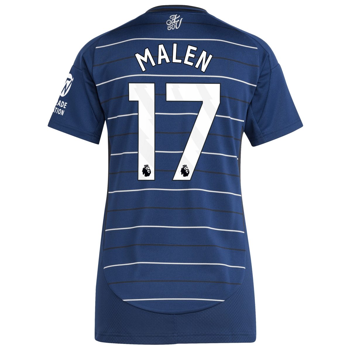aston villa adidas third shirt 2024-25 – womens with malen 17 printing Collection | Official Aston Villa Shirts